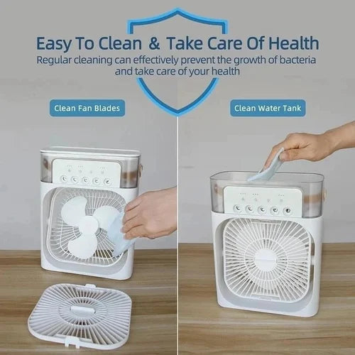Air Cooler Fan, Portable Air Cooler Fan – Mini Personal Cooling Fan With Adjustable Speeds