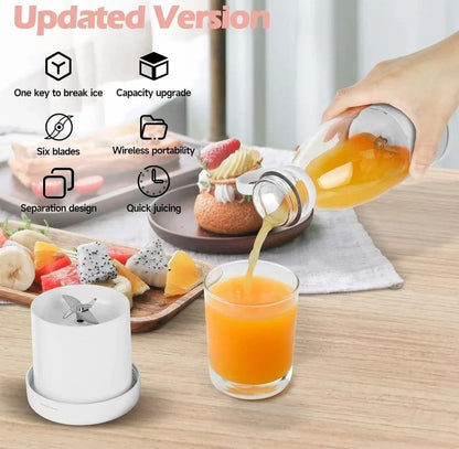 Portable Mini Juicer Bottle, 300 ml