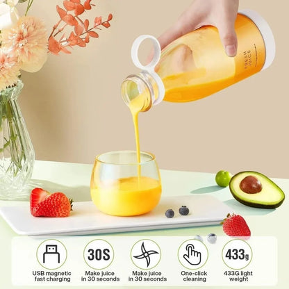Portable Mini Juicer Bottle, 300 ml
